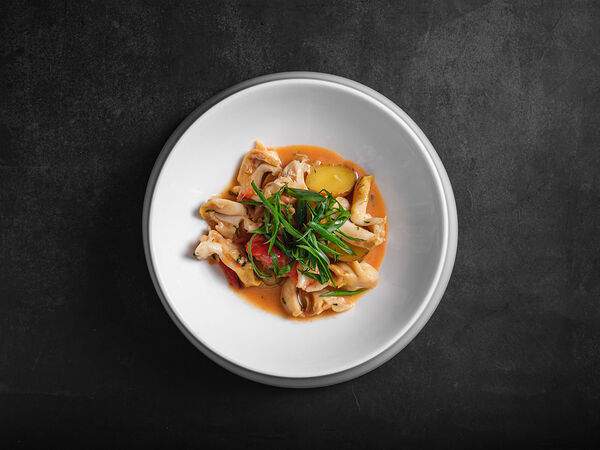 More & More - Поджарка дальневосточного трубача с картофелем