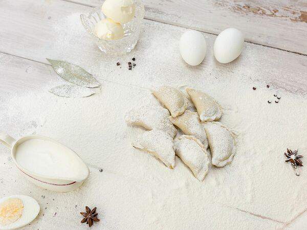 Царская охота - Вареники с картофелем и луком