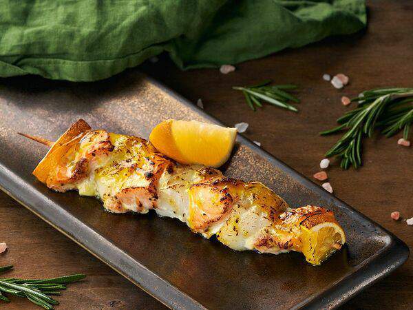 Рыбная мануфактура №1 - Шашлычок с лососем и треской