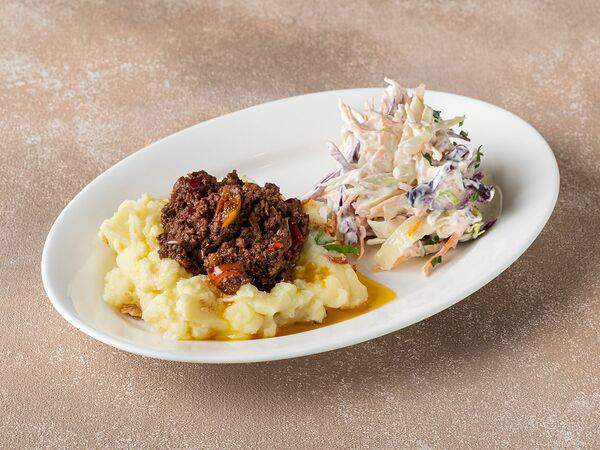 Gunters - Чили Кон Карне с пюре и коул слоу