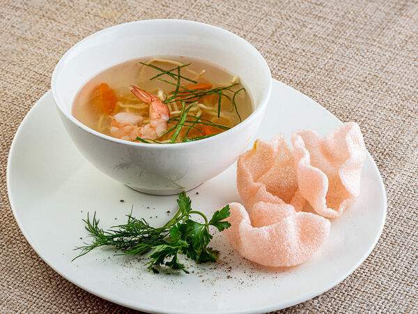 Fiolet - Куриный суп с тигровой креветкой