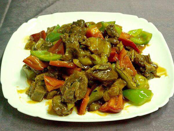 Лунзян - 121 Ребра свиные в кисло-сладком соусе