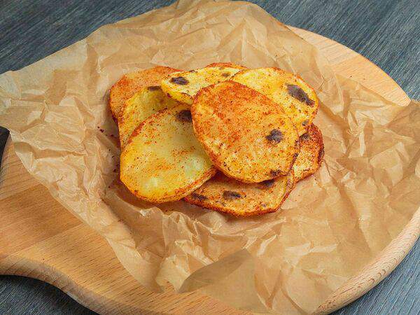 Сулугуни - Картофель на мангале