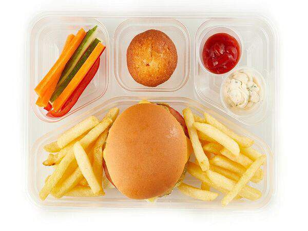 Голодный тако - Набор с бургером