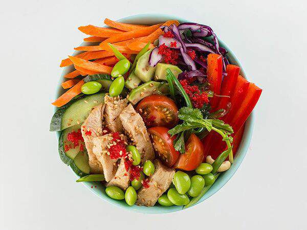 Pokebowl - Боул с цыпленком