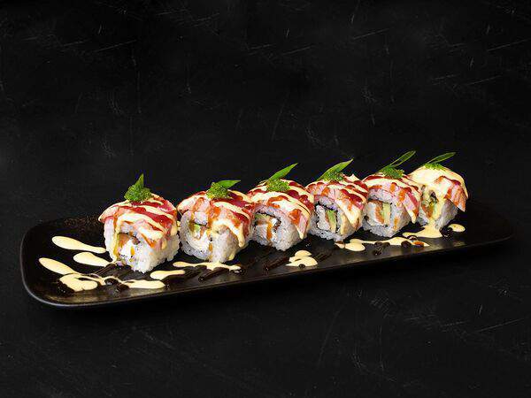 Su Mo - Татаки тунец-ролл с лососем