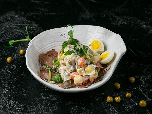 Food Box - Салат Оливье с говядиной