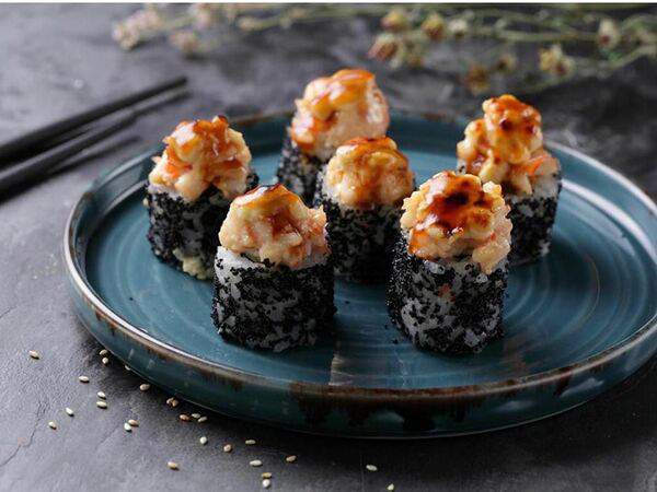 Суши сан - Запеченная креветка