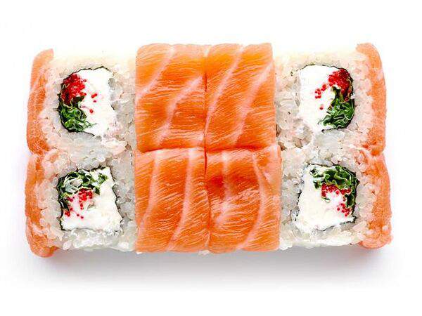 Wasabi - Ролл филадельфия лайт с тобико