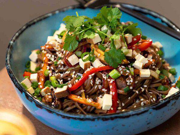 Wo - Лапша Овощная с шелковым Тофу