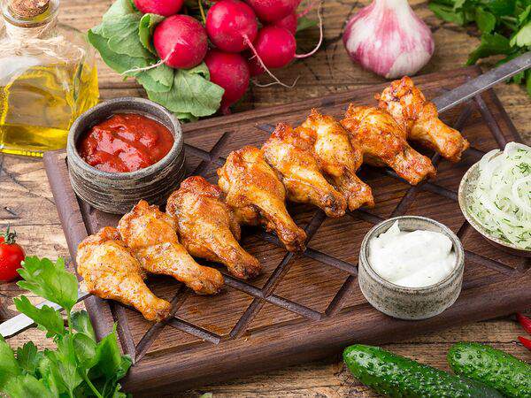 Гурман - Шашлык из куриных крыльев