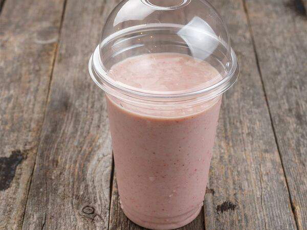 Дед Хо - Шейк с клубникой и бананом