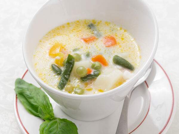 Брусника - Суп Сырный Грешный вегетарианец