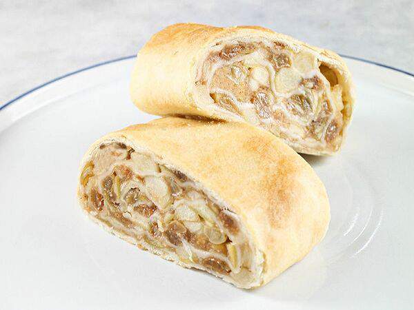 Комод - Постный штрудель с яблоком