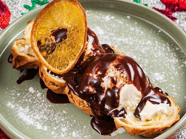 Чайхана Баклажан - Профитроли