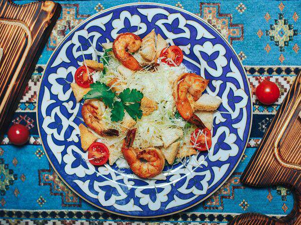 Кинза - Визирь с креветками