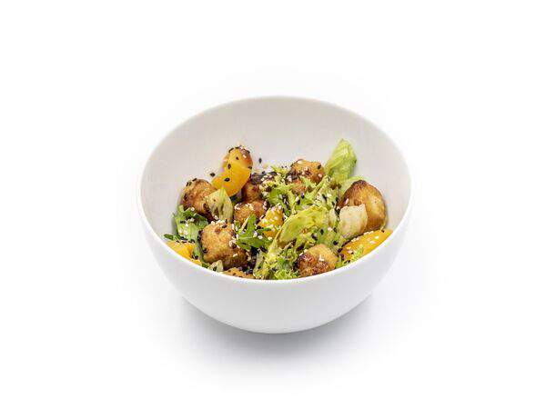 Ред-Буфет - Жаренный тофу с персиком