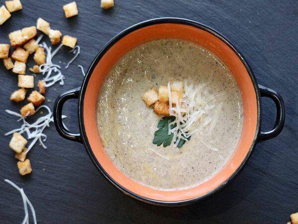 Хомяк - Грибной Крем-Суп С Гренками Пшеничными