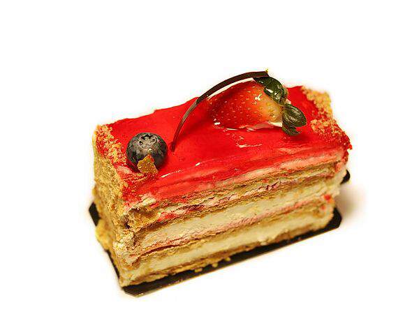 Шантимель - Мильфей с клубникой