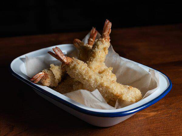 Летов - Хрустящие креветки с соусом