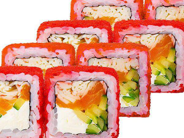 Самые Японские Суши - Ролл калифорния микс