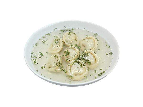 Пицца Феникс - Пельмени в курином бульоне