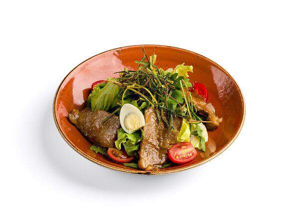 Гриль-бар Канистра - Теплый салат из филе говядины