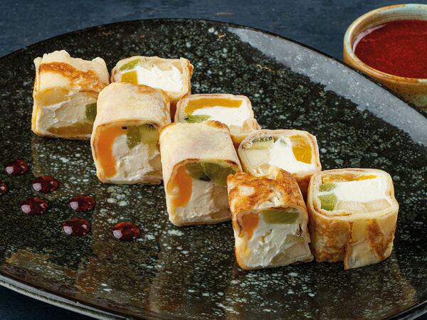 Маруми - Сладкий ролл с персиком и грушей