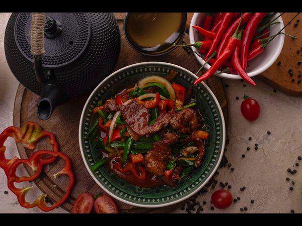 Кафе Gold - Джусай ру лагман с говядиной