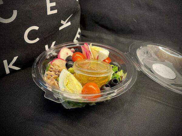 Кекс - Салат с тунцом