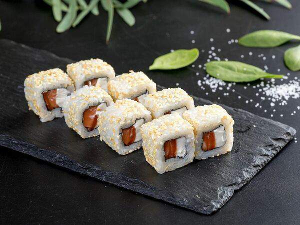 Sushidream - Сливочный лосось в кунжуте