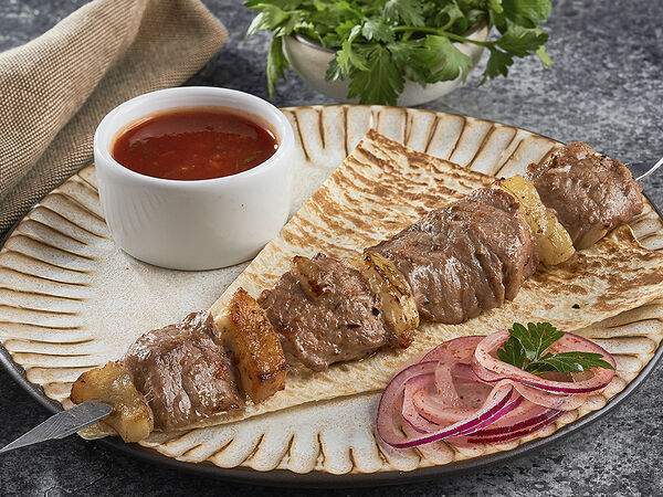 Урюк - Шашлык из телятины по-ташкентски