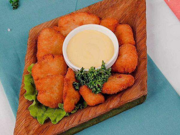 Винни  Пух - Наггетсы с сырным соусом