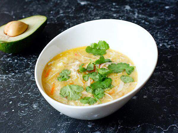 Авокадо - Суп крабовый