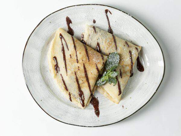 Beer & Fire Grill - Блинчики с нутеллой и бананом