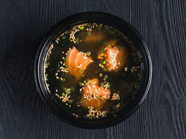 Iwok - Суп Мисо с лососем