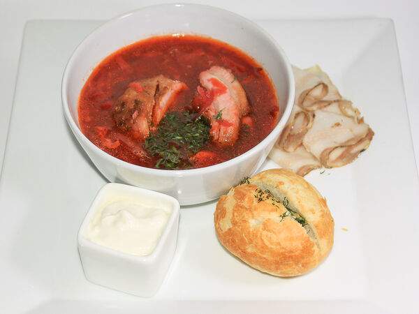 Delivery911 - Борщ с салом