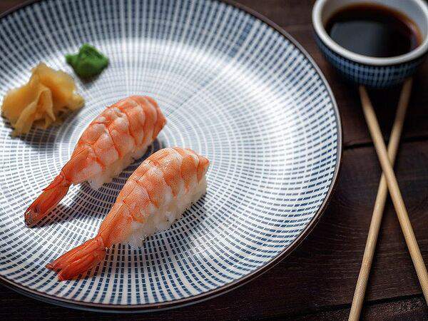 Эбби Noodles & Sushi Bar - Суши креветка