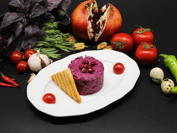 Кафе Хачапуридзе - Пхали из свёклы