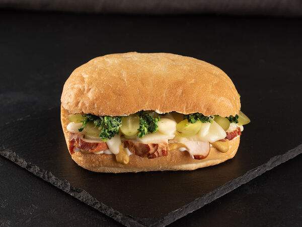 Лаўка - Курица и винoград