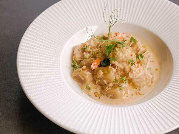 Forno rosso - Ньокки с крабом