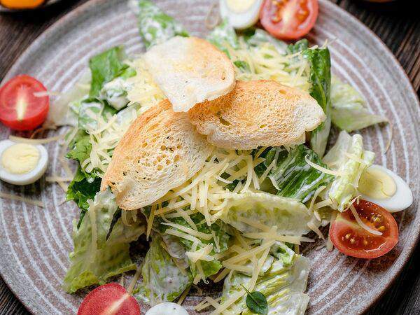 Джани Ресторани - Салат Цезарь с креветками