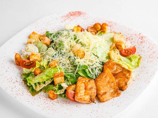 Дон Панэ - Салат Цезарь с лососем