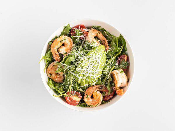 Del Papa - Салат из руколы с авокадо и креветками