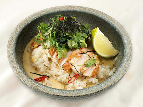 Маммас - Рис с имбирной курицей