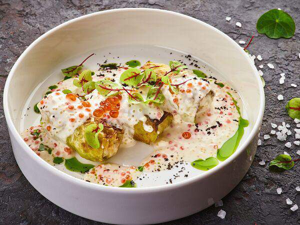 Eshak - Голубцы с крабом и креветками