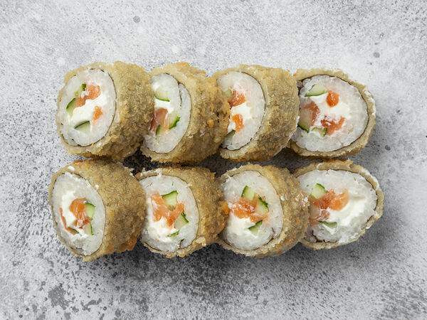Суши №1 - Ролл Темпура с лососем