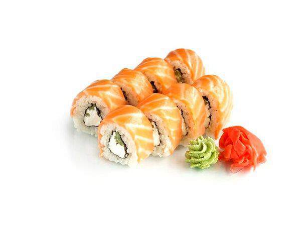 Гриль-бар42 - Ролл Филадельфия с лососем