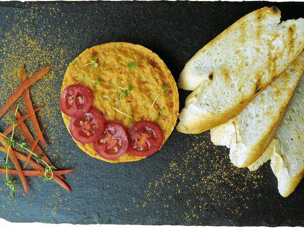 Философия - Рийет из копчёного лосося с тостом