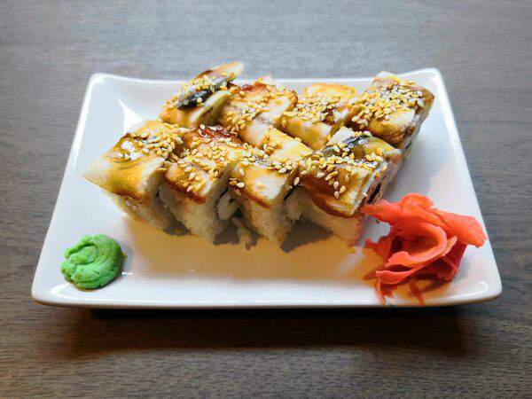 Суши & Пицца Красти & Крабс - Ролл от Шефа с Угрём